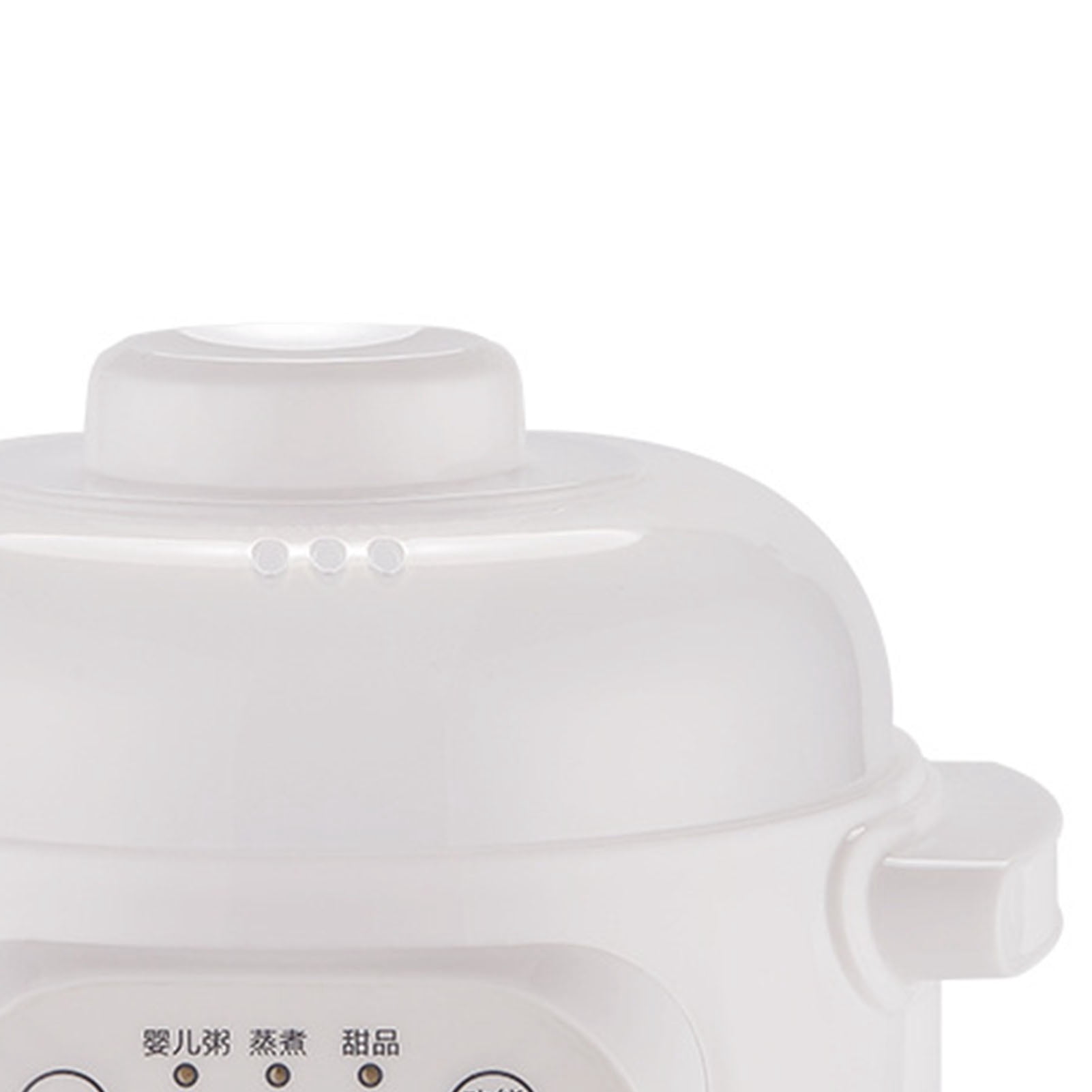 Electric Stew Pot 1L 200W Ceramic Liner Versatile Electric Stew Cooker For Porridge Rice Soup