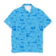 thumbnail image 3 of SCALES Never A Tourist Short Sleeve Polo Seafoam, Small, 3 of 7