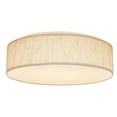 thumbnail image 6 of Nuvo Lighting 15 inch CCT Selectable Fabric Drum LED Decor Flush Mount Fixture Beige Fabric Shade Acrylic Diffuser - Beige Fabric, 6 of 7
