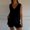 Black, variant on GILIGEGE Linen Sets for Women 2 Piece Summer 2 Piece Outfits for Women Round Neck Sleeveless Outfit Back Hollow Lace Cotton Linen Clothing Lounge Beach Vacation Two Piece Outfits Tracksuits