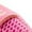 Hot Pink, variant on Lujianch Children Sneakers Girls Flat Thick Bottom Non Lightweight Mesh Upper Breathable Comfortable Lace Up Hook Loop Solid Color Casual Style Lightweight Girls Sneakers Size 3.5-4 Years