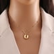 thumbnail image 3 of Collar Con Letras De Burbuja Collar Con Iniciales Doradas Para Mujeres Y Niñas Collar Con Colgante De Oro Collares Con Letras Joyas Regalo Regalo Para El Día De La Madre, 3 of 3