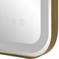 thumbnail image 5 of 09862-Uttermost-Crofton - Vanity Mirror-32.25 Inches Tall and 22.25 Inches Wide-Brushed Brass Finish, 5 of 5