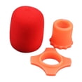 thumbnail image 1 of Espuma de parabrisas de protección de micrófono de mano Strade Fareast Limited resistente antivuelco para KTV Rojo, 1 of 8
