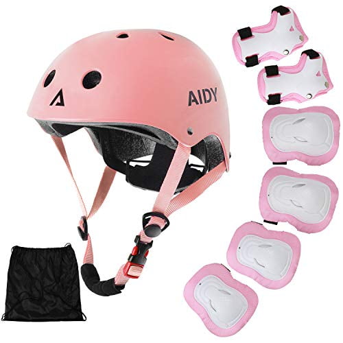 Kids Bike Helmet Protective Gear Set Age 3-8,Toddlers Adjustable Skatebo 