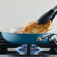 thumbnail image 4 of KitchenAid Hard Anodized Ceramic Fry Pan - 10"/25cm Blue Velvet, 4 of 4