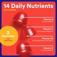 thumbnail image 6 of SmartyPants Kids & Toddler Multivitamin Gummies, Wellness Supplement for Kids, Vitamin C, B12, 60 ct, 6 of 15