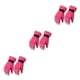 thumbnail image 4 of Toystoory 1 par de guantes para la nieve, cubiertas gruesas para los dedos, calentador de manos térmico sencillo para invierno con forro flexible para Rosa roja 3piezas Toystoory CBP218651, 4 of 6