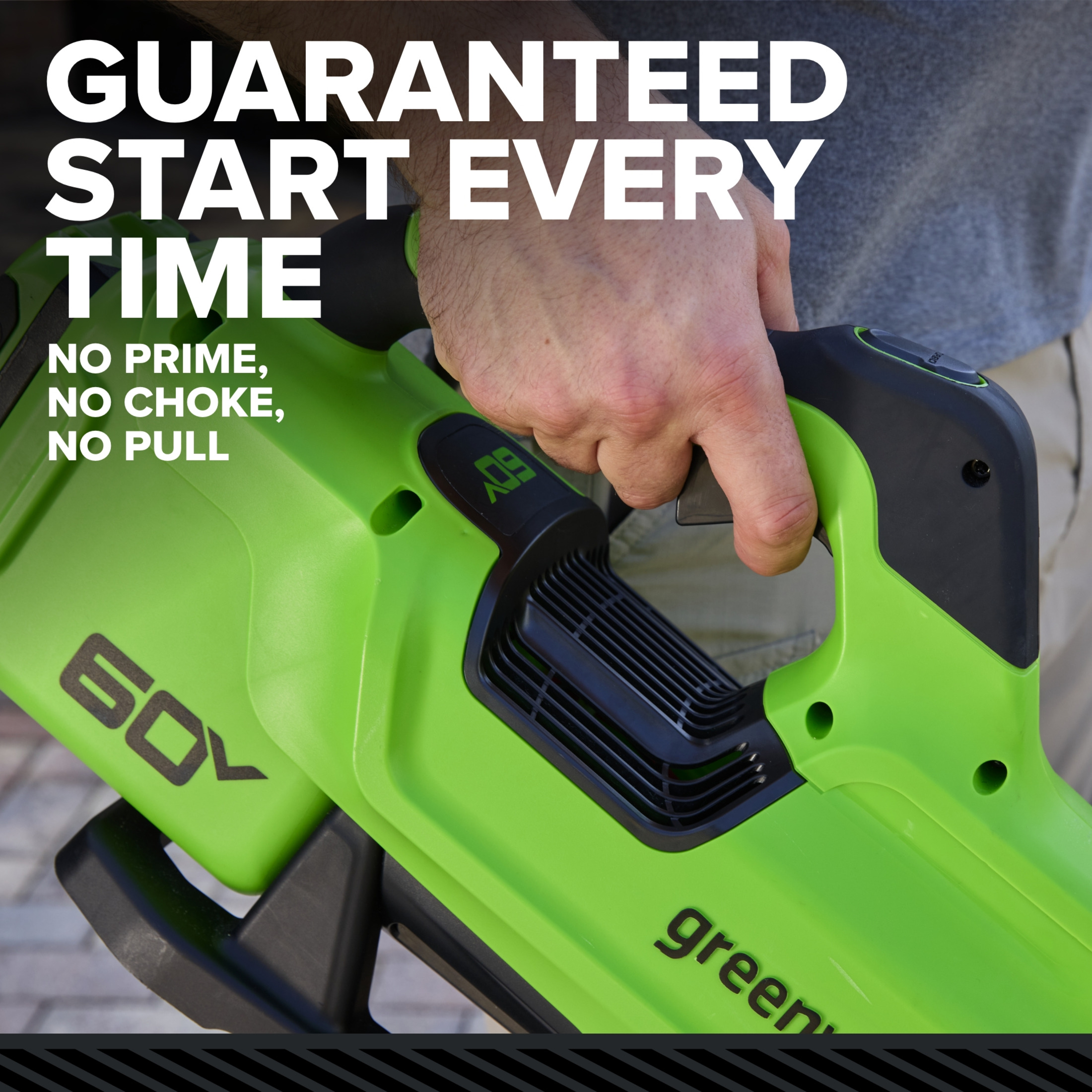 Greenworks 60V Cordless Leaf Blower, 630 CFM, 170 MPH photo 8