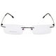 thumbnail image 5 of Gafas sin Montura de Metal Macarena Negro Lentes Ligero, 5 of 8