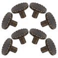 thumbnail image 1 of HAMPPLIES 8Ud Vintage De Latón Claro Para Cajones Y Puertas Con Ergonómico, 1 of 6