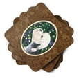 thumbnail image 2 of Carolines Treasures SS1055FC Dandie Dinmont Terrier Foam Coaster Set of 4 3 1/2 x 3 1/2 multicolor, 2 of 3