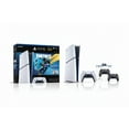thumbnail image 1 of PlayStation 5 Digital Slim Console + PlayStation 5 DualSense Wireless Controller Gray Camouflage - Includes PS5 Console & DualSense Controller, 1 of 10