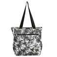 thumbnail image 5 of DODOING Unisex Large Beach Tote Bag Gym Bag Tote Bags Shoulder Bag Beach Bag with Zipper for Women Men Gym Picnic Travel Beach Shopping Work Daily Use, 5 of 7
