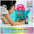 thumbnail image 2 of Gabby’s Dollhouse, On-The-Go Dollhouse, 12-inch Playset with Collectible Gabby Figure, Furniture & Stickers, 2 of 10