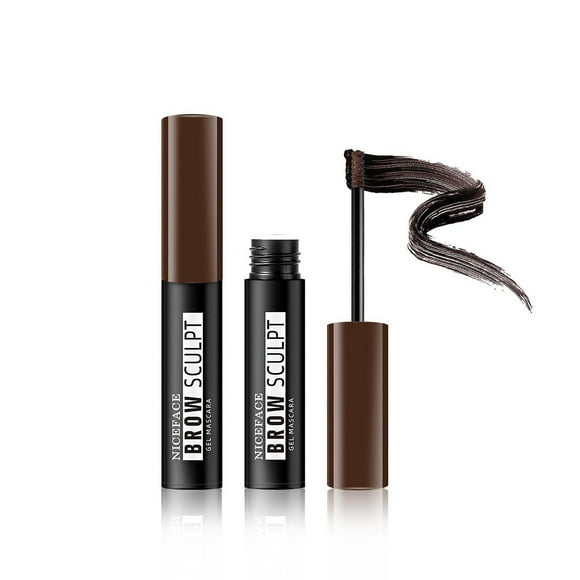 Crema para cejas HUOGUO Dye impermeable, 4 colores con brocha delgada