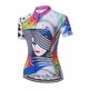 thumbnail image 4 of Maillot de ciclismo para mujer, maillot de ciclismo 2021 de manga corta para equipos profesionales, maillot de ciclismo, camisetas deportivas de verano rosa, 4 of 5