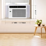 Hisense 6000 BTU 115V Window Air Conditioner, White, AAW06CR26