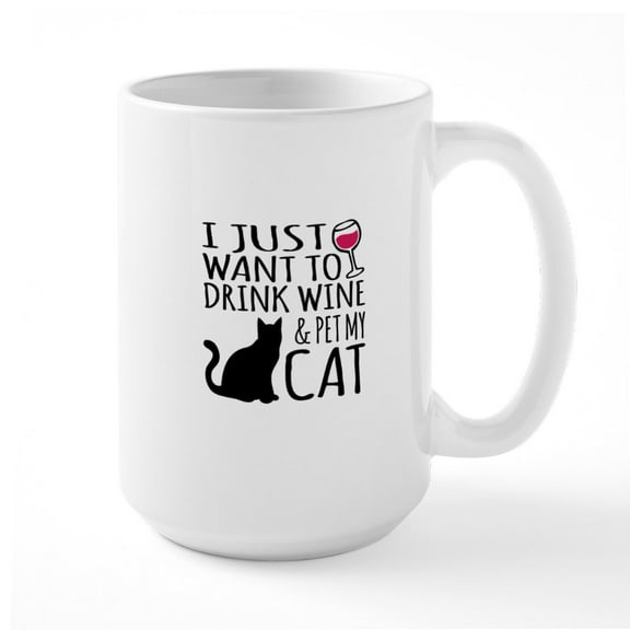 CafePress - Large Mug - 15 oz Ceramic Large White Nolvety Mug