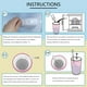 thumbnail image 5 of Vaso de enfriamiento rápido para electrodomésticos, vaso de hielo con arena para el hogar, vaso para mezclar para hacer jugos helados, vaso para hielo, vaso para arena con hielo, 5 of 9