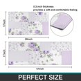 thumbnail image 7 of Pioneer Flower Floral Print Pattern Kitchen Rugs Sets Of 2,Anti Fatigue Kitchen Mat Rugs Non Slip Washable,Decorative Kitchen Floor Mats for Kitchen,Sink,Laundry,17"x30"+17"x47", 7 of 7