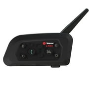 Teleheer V6-PRO Bluetooth Intercom Headset With 1200M BT Interphone Communicator
