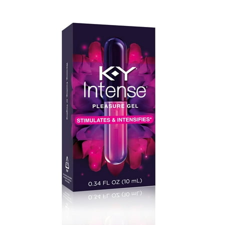 K-Y Intense Pleasure Gel Lubricant, 0.34 oz.