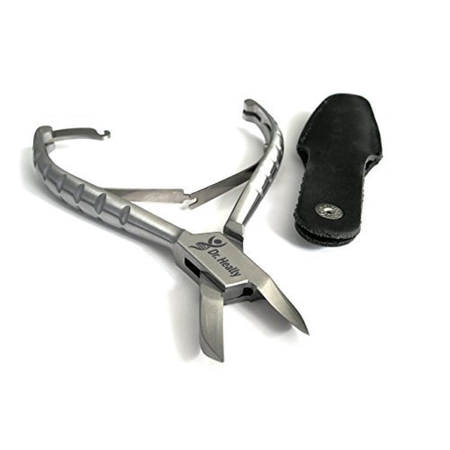 Cortaúñas para uñas encarnadas gruesas - Cortaúñas de acero inoxidable - Cortaúñas para personas mayores - Tijeras para uñas resistentes - Cortaúñas para hombres - Cortaúñas profesional