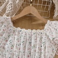 thumbnail image 6 of Kogui Kids Summer Dresses for Girls Girls Summer Dress Maxi Strap Ruched Flowy Beach Casual Teen Girl Sundress Size 11-12 (Beige,11-12 Years), 6 of 8