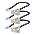 thumbnail image 1 of Cable de extensión DEWENWILS de 2 pies, calibre 12/3, 3 salidas STW 15 A UL, 1 of 7