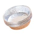 thumbnail image 2 of serony 50 Pcs Plateau en Papier D\'aluminium Friteuse à Air Chaud Plateau Jetable Papier D\'aluminium Anti-Huile Étain Jetable Doublure de Poêle en Aluminium Anti-Huile pour Plaque à Pâtisserie 6 Pouces, 2 of 9