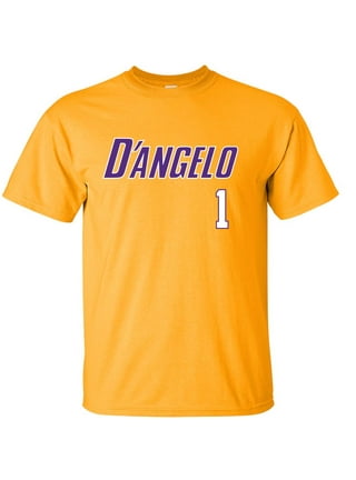 D'Angelo Russell Golden State Warriors Nike Women's City Edition Name & Number Performance T-Shirt - Black