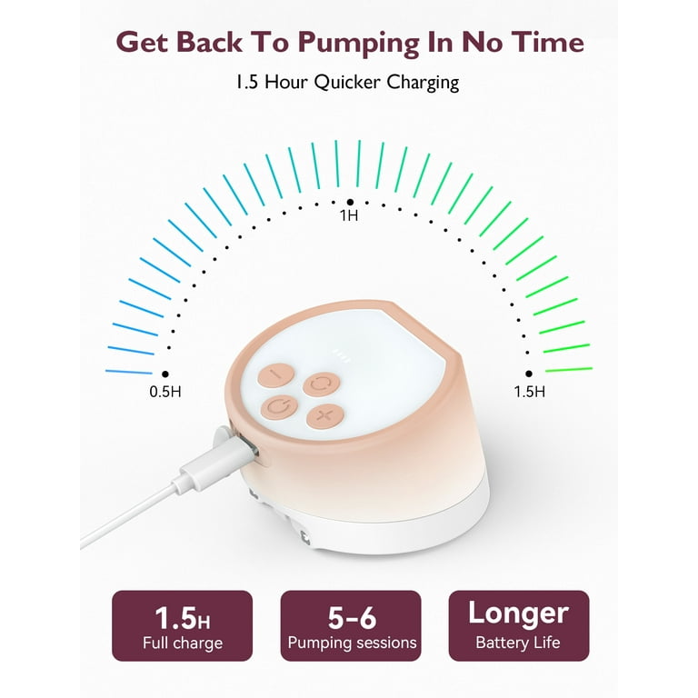 Momcozy Hands Free Breast Pump S9 Pro Updated, Wearable Breast Pump of  Longer Battery Life 