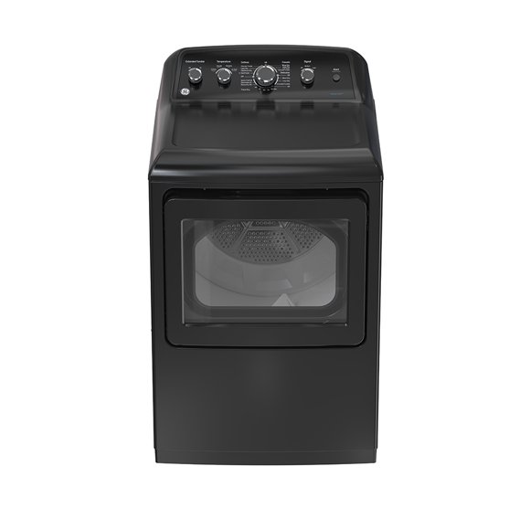 GE 7.2 cu.ft. Top Load Electric Dryer with SaniFresh Cycle Diamond Grey - GTD49EBMRDG