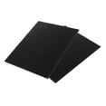 thumbnail image 2 of Inteprter 2pcs ABS Sheet Model Craft Plate 200*250*5mm for DIY Sand Table Scene Black Almacenamiento y organización del hogar, 2 of 6