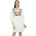 thumbnail image 2 of Bimba Nursing Kaftan Gown Maternity Gown, Hospital Delivery Gown- Front Buttons, 2 of 8