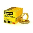 thumbnail image 3 of Scotch Permanent Double Sided Tape Refill, 1/2" x 36 yds, 3" Core, 12 Rolls (665-12PK), 3 of 6