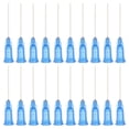 thumbnail image 1 of Agujas de dispensación de 22Ga, 102PCS, agujas de dispensación de punta roma de 1 pulgada con jeringas de bloqueo Luer para rellenar tintas líquidas, adhesivos, aceites, azul, 1 of 7