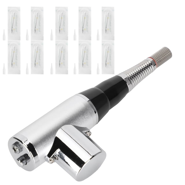 Pluma de tatuaje manual, pluma de tatuaje de labios manual de tatuaje de labios de 6 piezas Pluma de tatuaje de Microblading confiable y duradera Jadeshay A