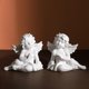 thumbnail image 1 of 2x Figuras De Estatua De Ángel Escultura Bebé Resina Artesanía Adornos Coleccionables para Iglesia Bar Comedor P 95x6x85cm Estatua De Ángel, 1 of 5