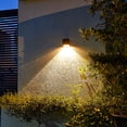 thumbnail image 2 of Bewildely Lámpara de pared Energía solar Paisaje Iluminación ambiental Patio Jardín Focos Exterior Patio Linterna Pilar Calle Césped Iluminación y accesorios Bewildely HA072888-01, 2 of 6