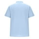 thumbnail image 4 of pstuiky camisetas camisas para hombre, Camiseta de manga corta para hombre, estilo informal, lisa, con cuello vuelto, botones y blusa camisetas de hombre xl, 4 of 5