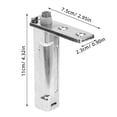thumbnail image 2 of REOFLYUP 2Pcs Freezer Hinge Zinc Alloy Precise Positioning Homeowners Kitchen Appliances, 2 of 8