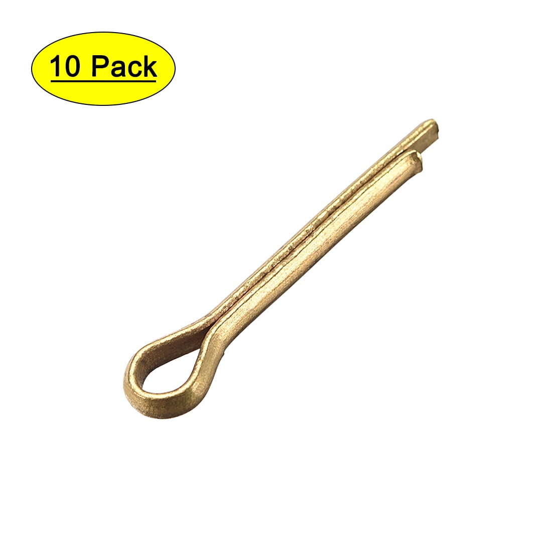 Pack of Split Pins Paper Fasteners 20mm Office Stationery Arts Crafts Gold