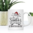 thumbnail image 2 of Koyal Wholesale Santa Claus Ceramic Coffee Mug, Santa's Favorite Gynecologist, 2 of 5