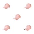 thumbnail image 1 of maskred Cotton Baseball Cap With Quick-drying Technology Say Goodbye To Sweat Semi-ring Pink 5Set, 1 of 6