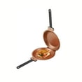 thumbnail image 1 of Flipmaster Double Pancake Pan Nonstick Griddle For Breakfast Omelettes And, 1 of 9