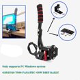 thumbnail image 4 of Langgg Gaming Handbrake Handy Installation Aluminum Alloy Mild Steel Non-touch Switch Gearshift USB Bracket Accuracy Sequential Shifter, 4 of 8