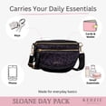 thumbnail image 5 of Kedzie Women's Day Pack Neoprene Crossbody Bag with Adjustable Strap, Wild Card, 5 of 7