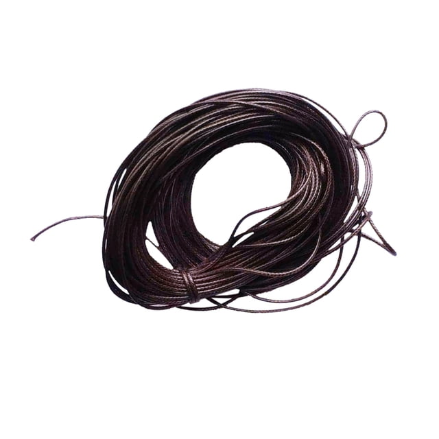 Cuerda De Hilo De Nylon De Cuerda Encerada De 10 Colr De Café Sunnimix Cuerda de cuerda de cera